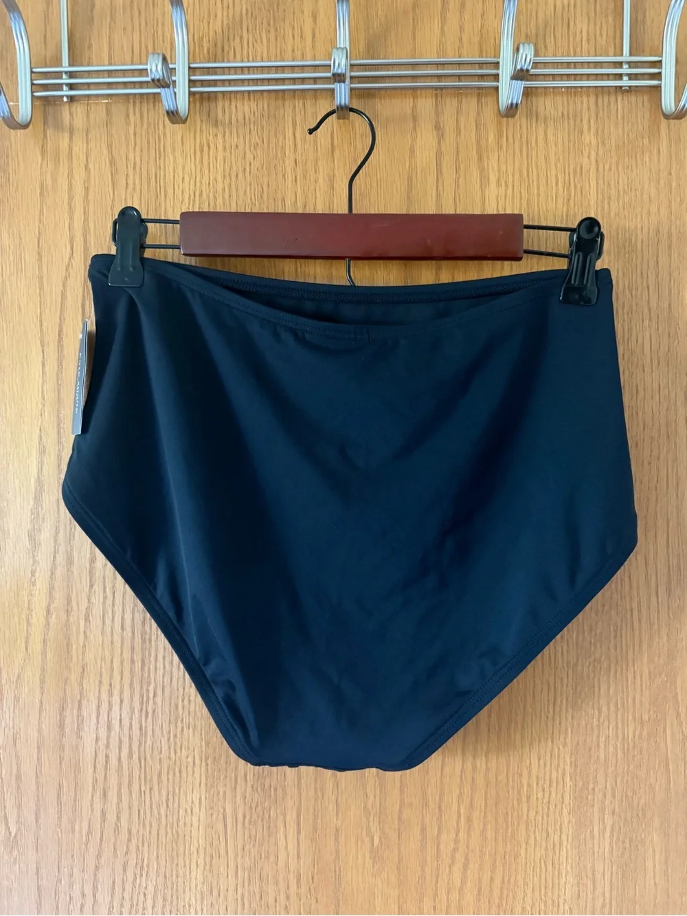 NWT ♠️ Kate Spade New York Black Ruffle 2-Piece Bikini Set Size L